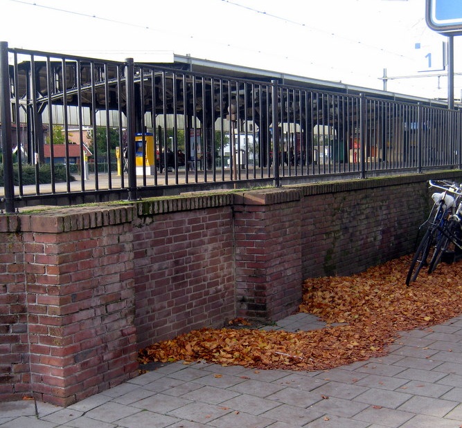 De plek waar de ingang kan komen